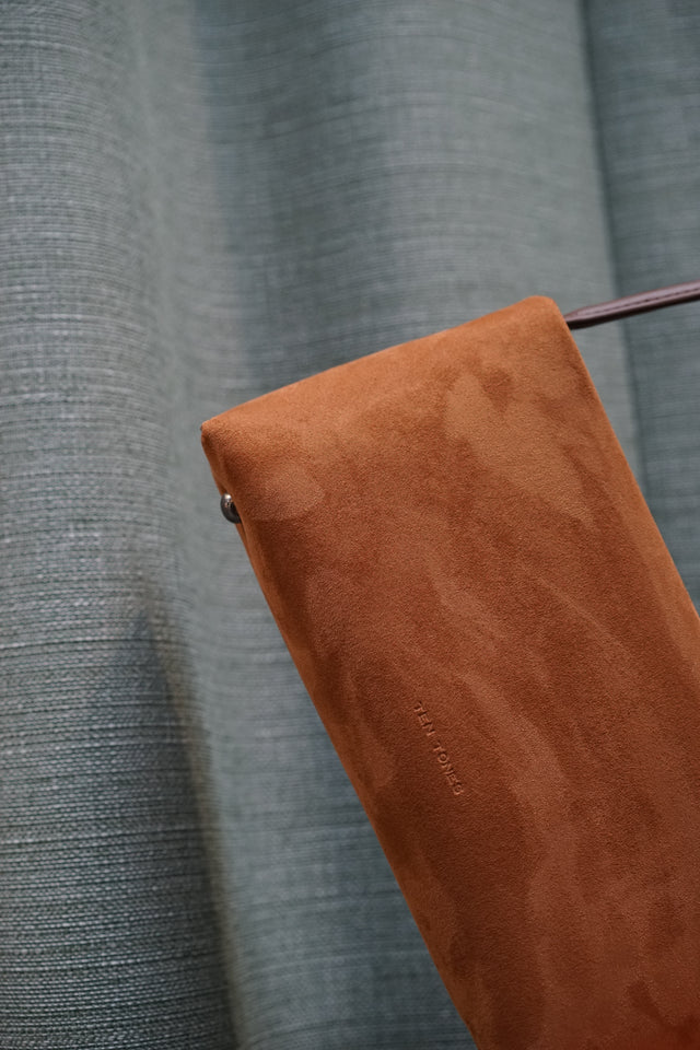 Ivana Baguette Bag Suede Tan