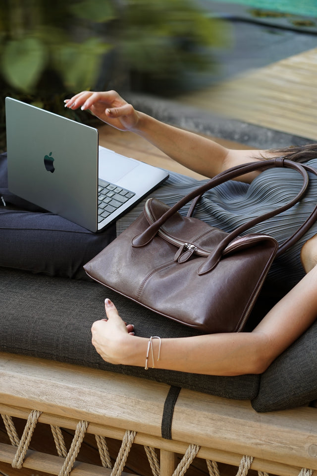 Poppins' Shoulder Bag Chocolate