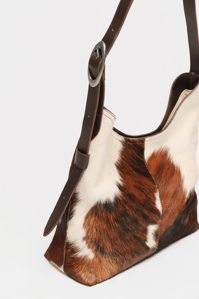 Azurias Hobo Cowhide Bag