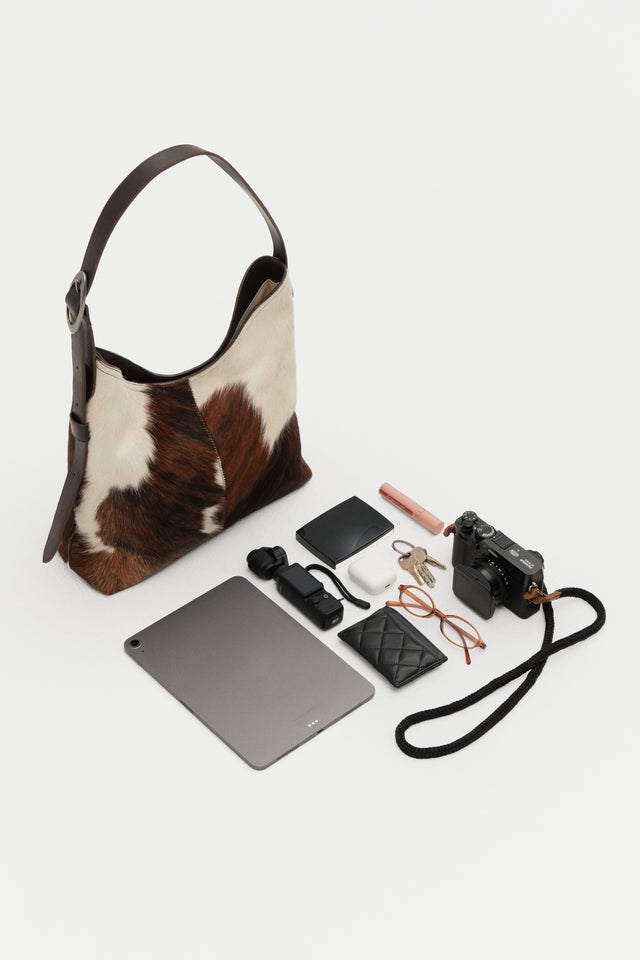 Azurias Hobo Cowhide Bag