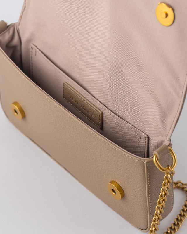 Beige Chain Bag