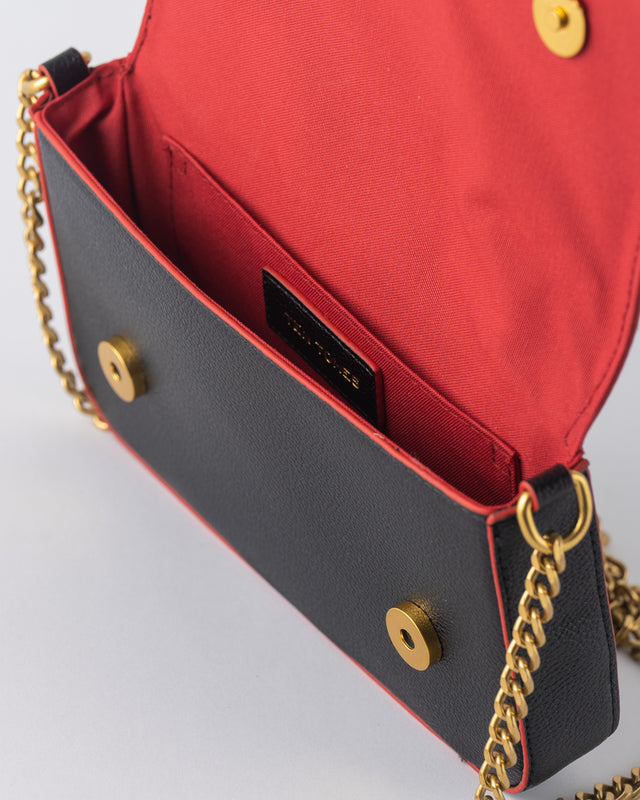 Black Chain Shoulder Bag