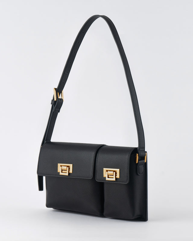 Black Leather Shoulder Bags