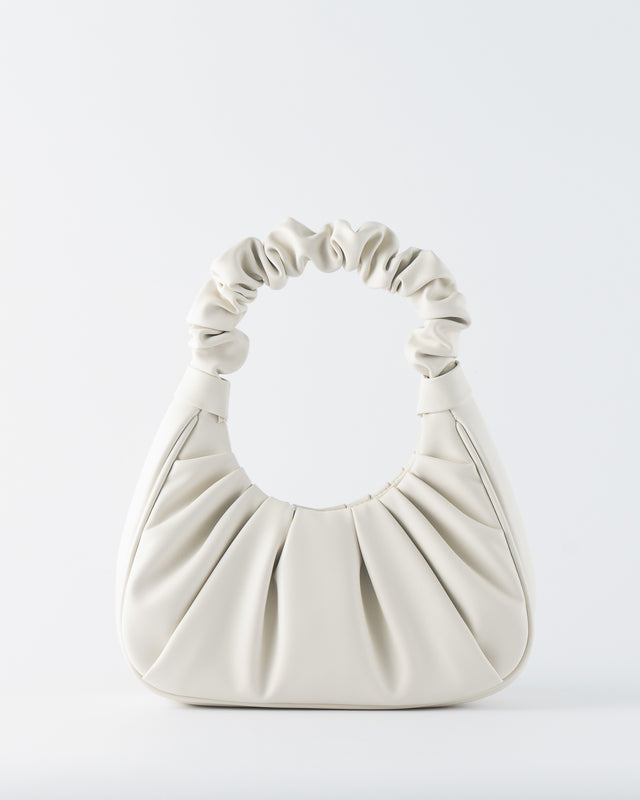 White Vegan Leather Bag