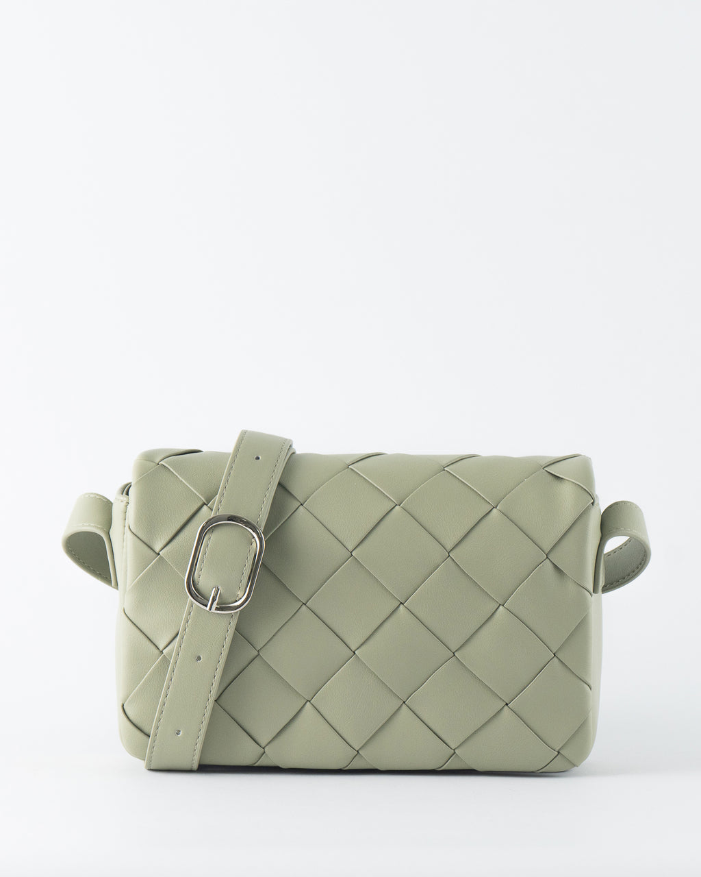 Pistachio Green Bag Weave Bag Pistachio Green Ten Tones
