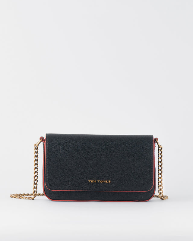 Black Chain Shoulder Bag