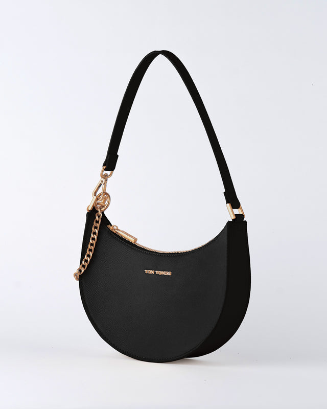 Black Half Moon Bag