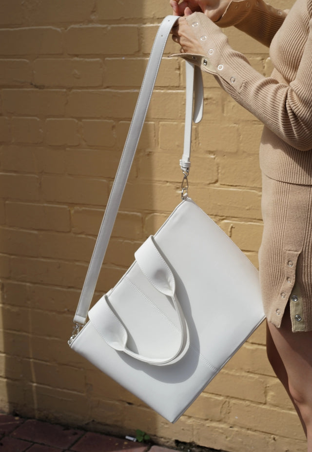 Solange Work Tote Large White