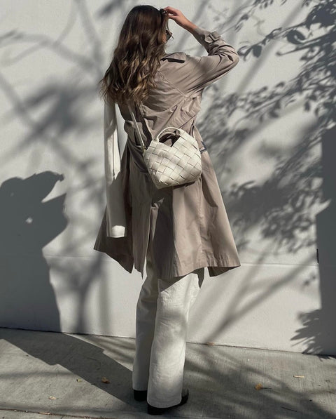 TEN TONES Aurelia Hobo Bag Silver