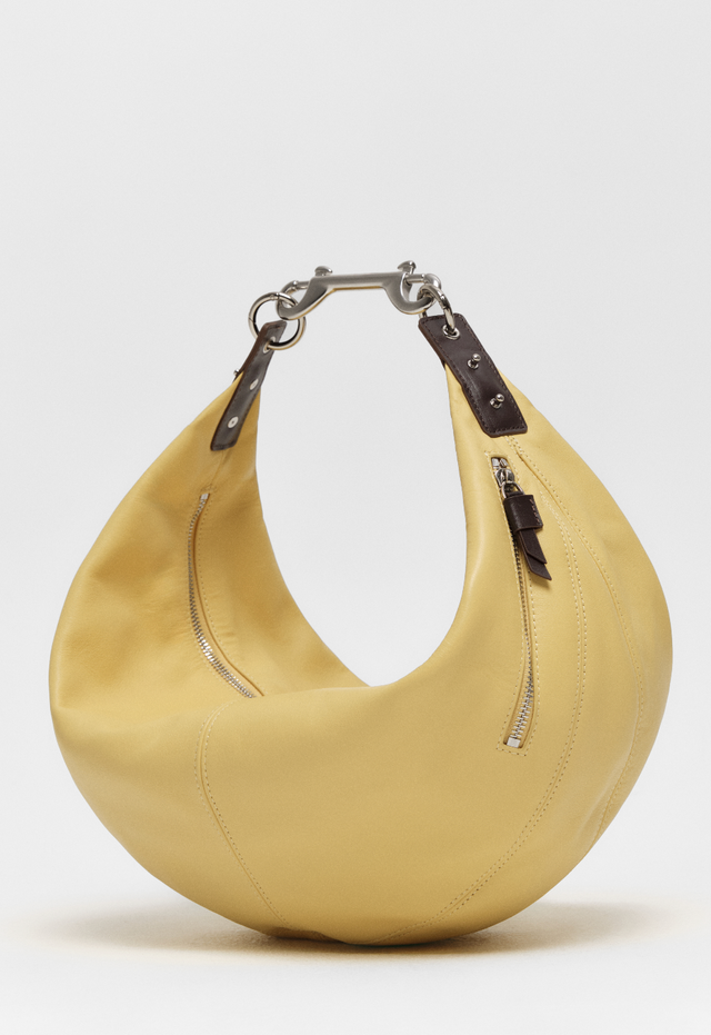 Gaia Travel Sling Bag in Butter Yellow