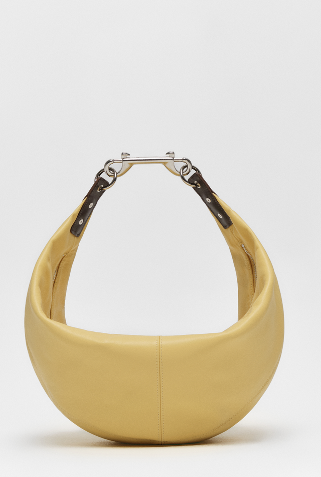 Gaia Travel Sling Bag in Butter Yellow