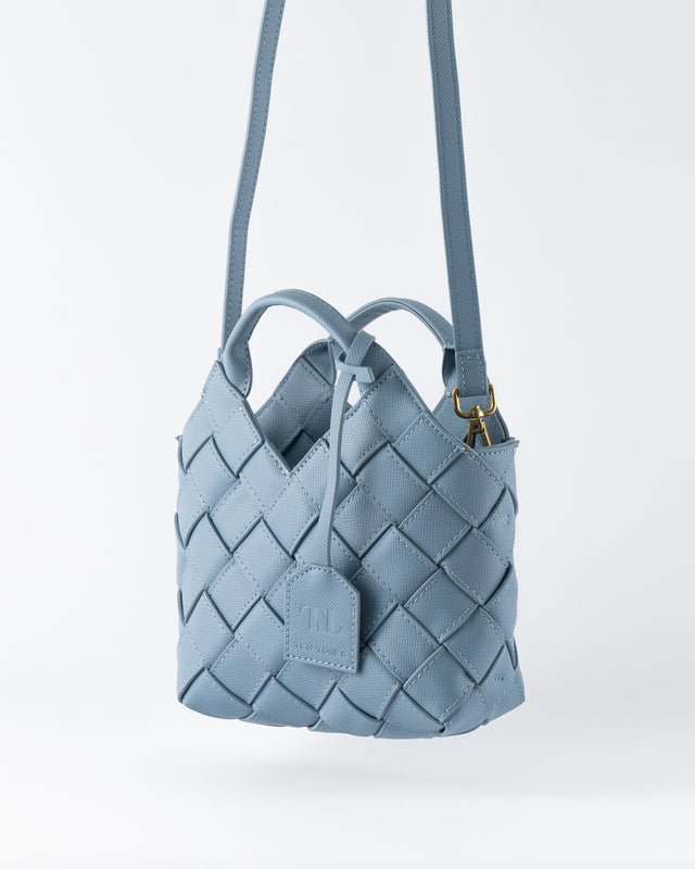 Woven Leather Tote Bag