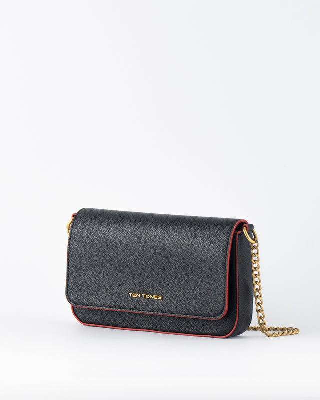 Black Chain Shoulder Bag