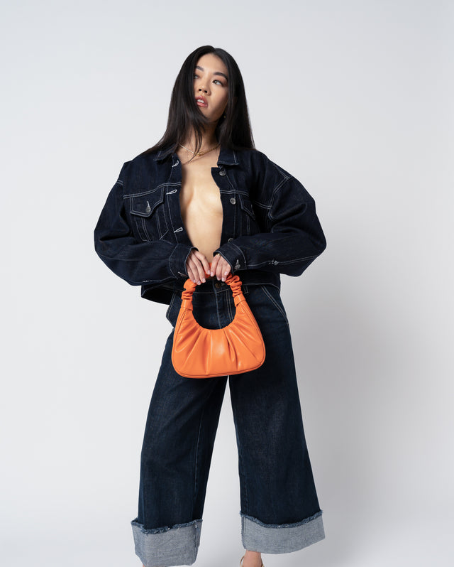 Orange Shoulder Bags 